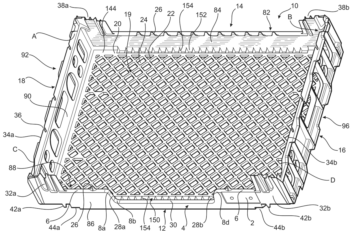 Interlocking Shipping Crate