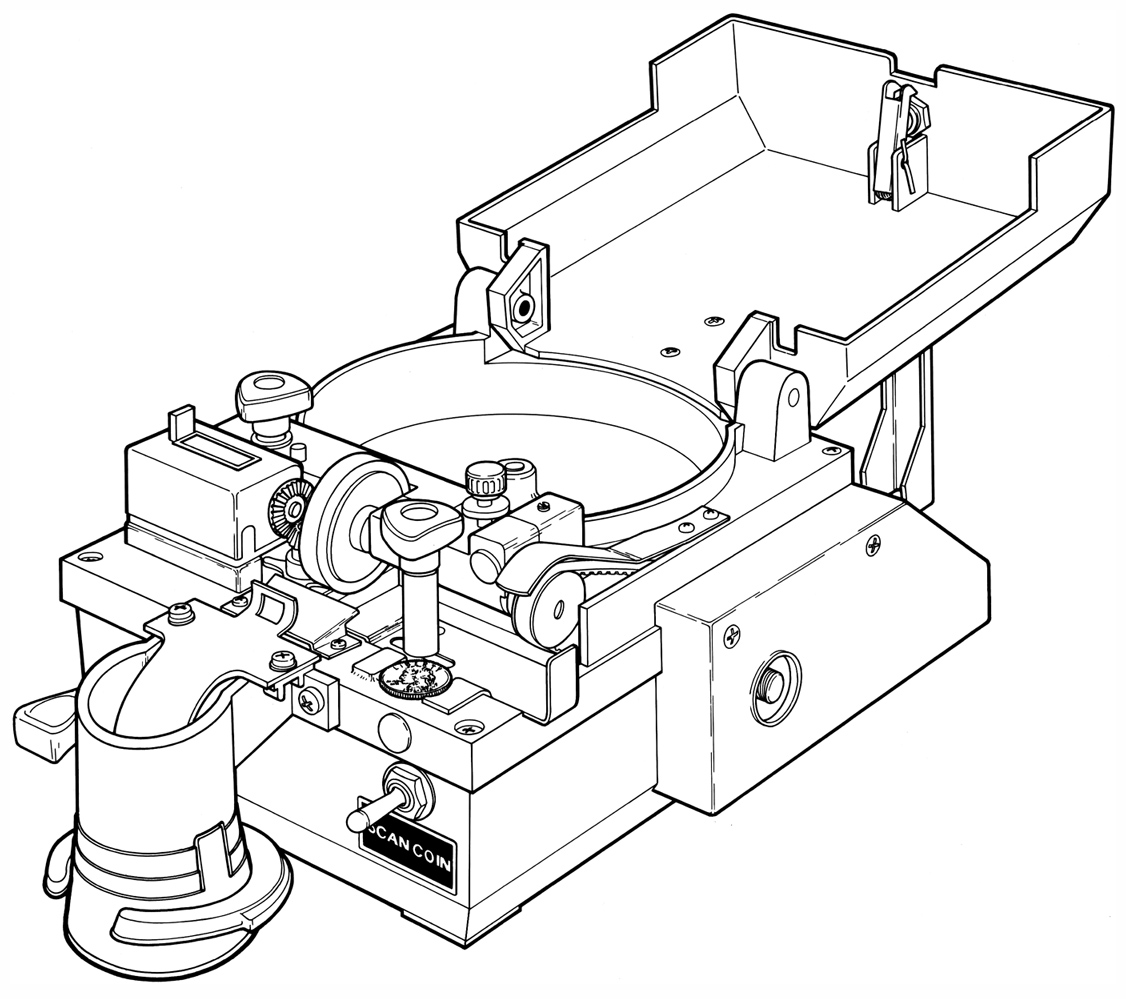 Coin Counter Illustration