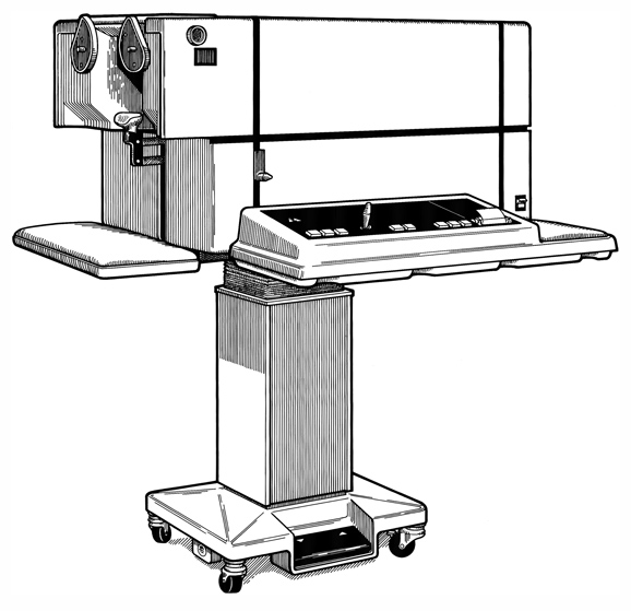 Product Illustration of an Ophthalmology Device