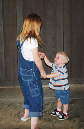 Two Children at a Wedding