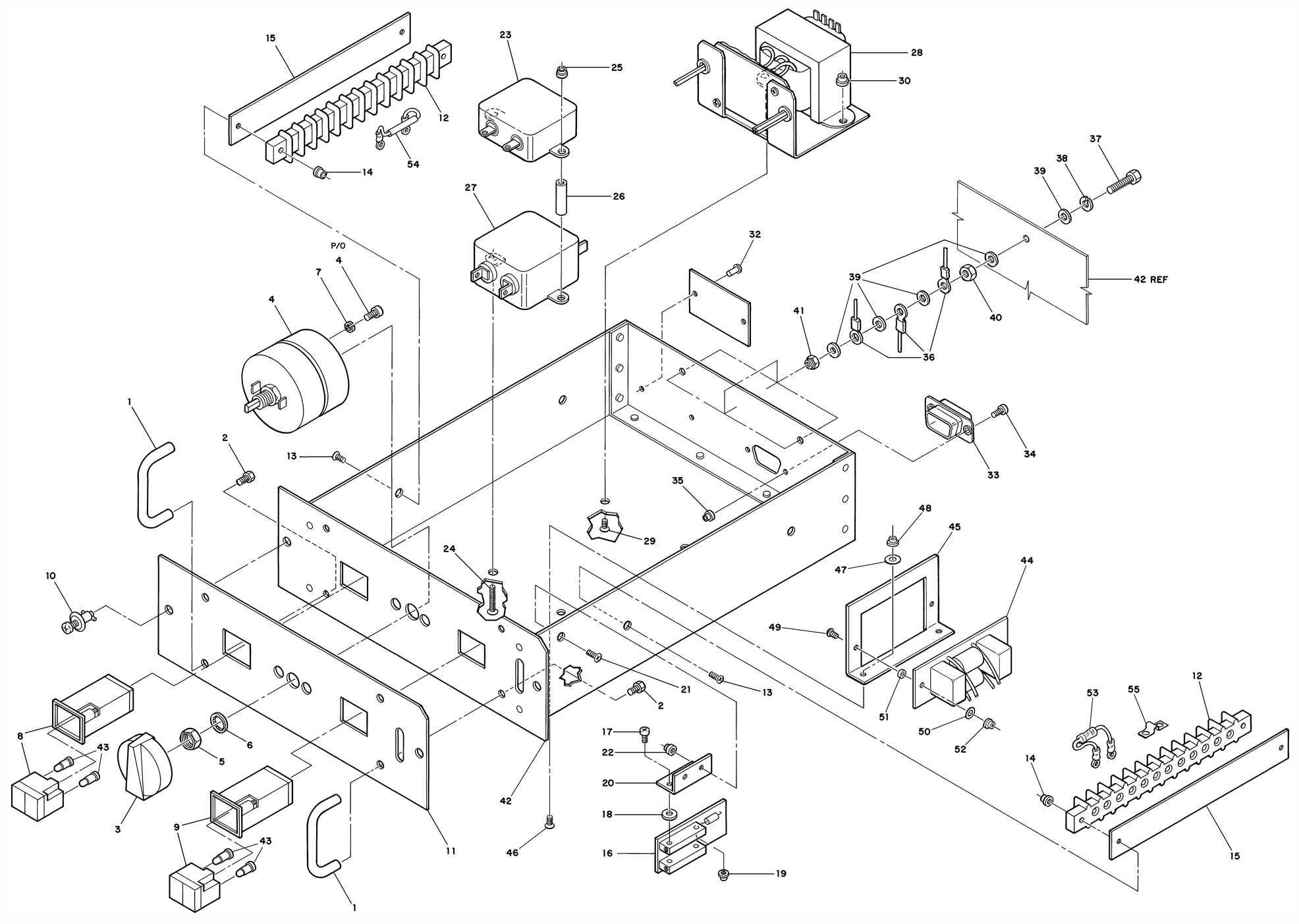 Controller Assembly for a Private Airplane Galley Microwave Oven