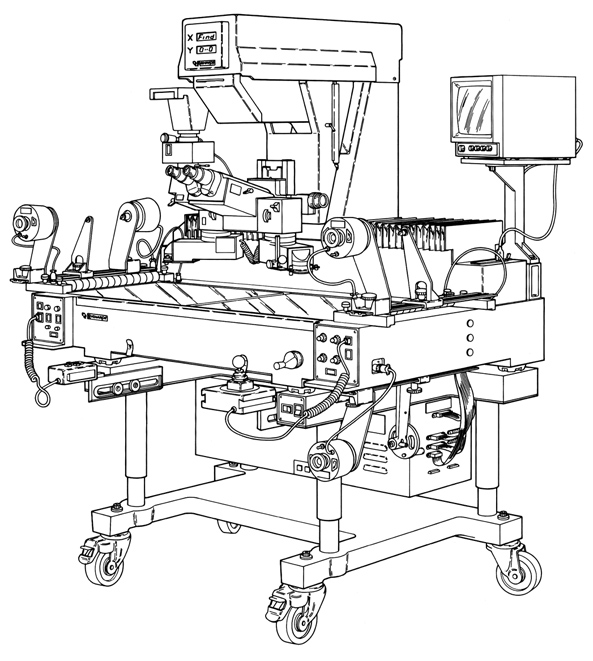 Light Table Illustration for Owners Manual